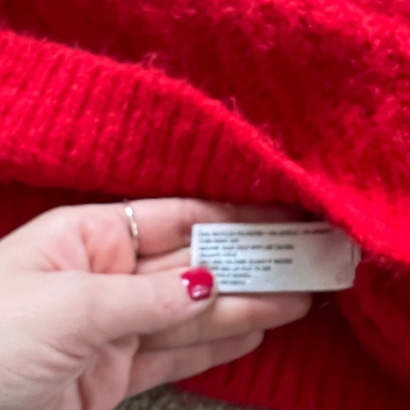 Target Red High Neck Sweater size L - Picture 5 of 8